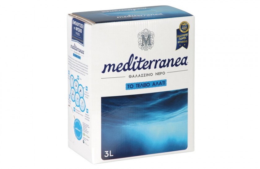 mediterranea Agua de mar Θαλασσινό Νερό 3L