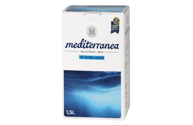 mediterranea Agua de mar Θαλασσινό Νερό 1,5L